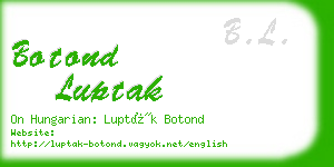 botond luptak business card